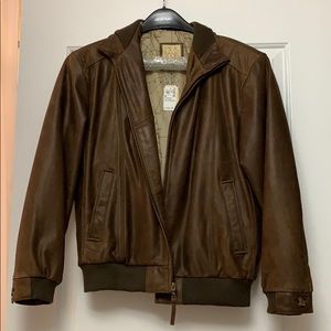 Men’s Brown Leather Jacket